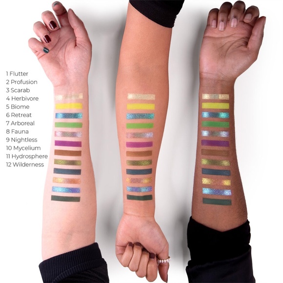 Lethal Cosmetics "Evergreen" eyeshadow palette - Picture 3 of 8